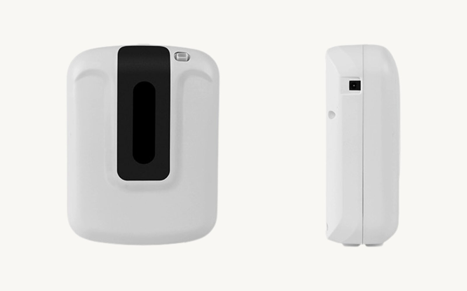 The SMOVF shop diffuser machine, front and side